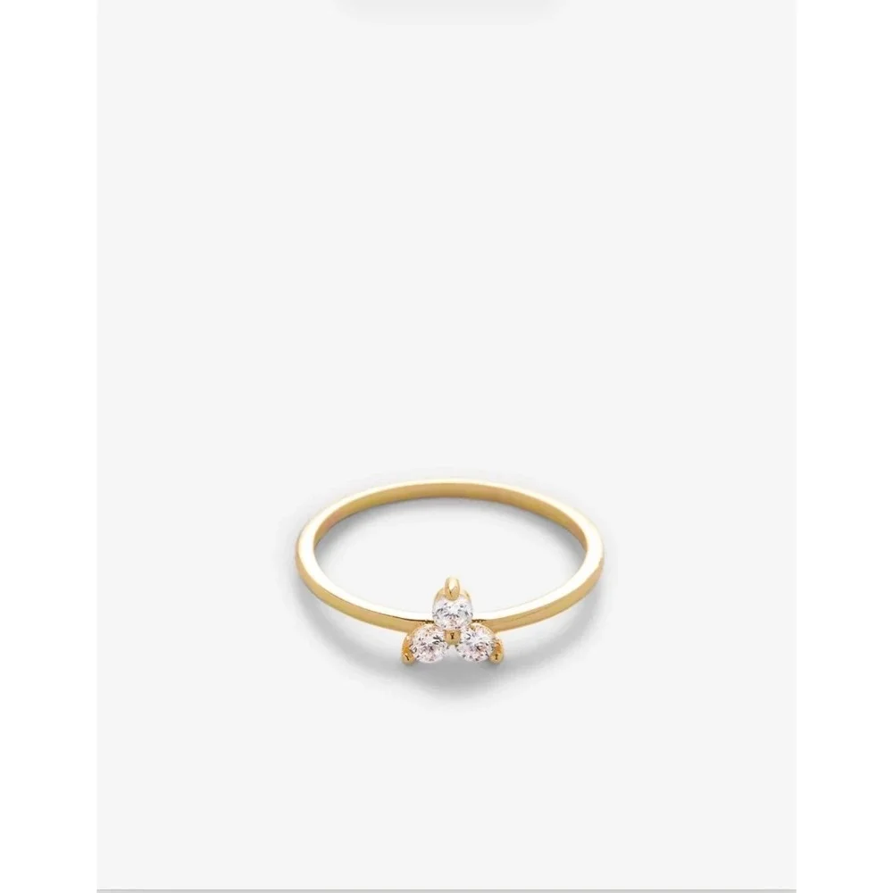 NWT Bryan Anthonys Tribe Dainty Friendship Ring / Size 8/ Dustbag & Box Included